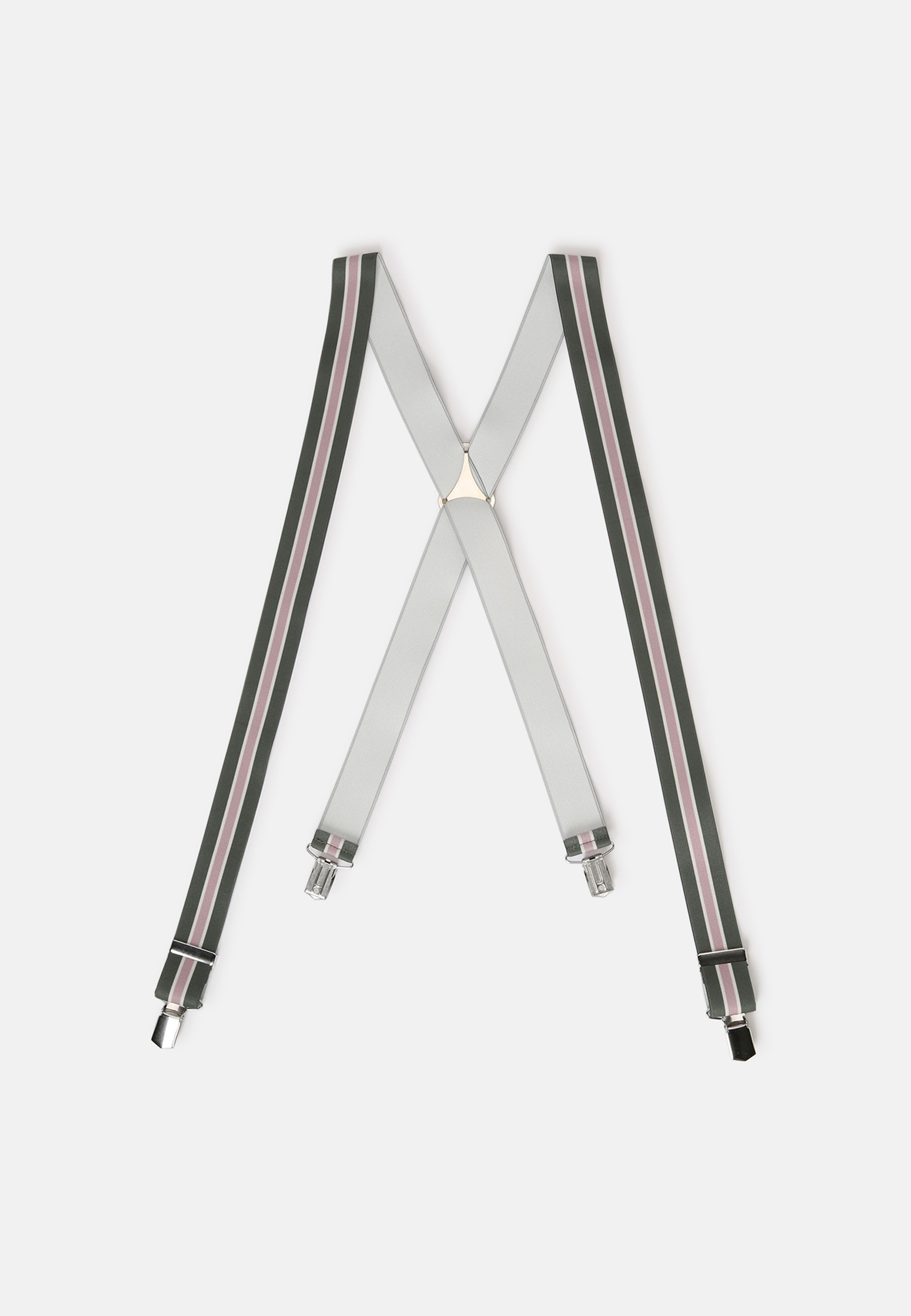 Hosenträger LLOYD MEN’S BELTS "Lloyd Belts Herrenträger 6814", Herren, grün (grün, rose), 77% Polyester, 23% Elastodien, Hosenträger