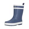 Gummistiefel ZIGZAG, Gr. 33, blau (dunkelblau, weiß), Gummi, casual, Schuhe, aus hochwertigem Naturkautschuk