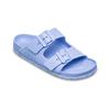 Pantolette ROXY "KATTIE", Gr. 42, blau mist, Synthetik, sportlich, Schuhe