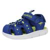 Sandale KANGAROOS "K-Mini", Gr. 30, blau (navy, lime), Synthetik, Textil, sportlich, Schuhe