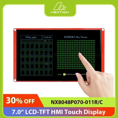 NEXTION 7.0'' Intelligent LCD Touch Display Module NX8048P070-011C/R Multifunction HMI