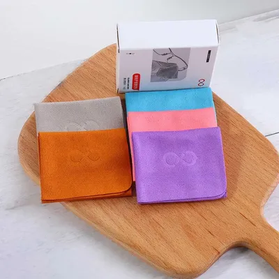 5/10Pcs Suede Glasses Clean Microfiber Glasses Cleaning Cloth For Lens Phone Screen Cleaning Wipe