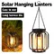 Lampe solaire LED lumière chaude blanche capteur extérieur Cour lumière imperméable Cour décoration