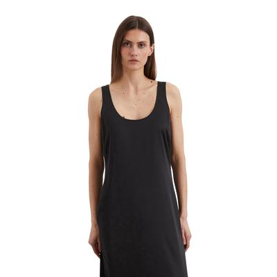 Maxikleid MARC O'POLO "aus Viskose-Stretch", Damen, Gr. 36, Normalgrößen, schwarz, Obermaterial: 96% Viskose, 4% Elasthan; Futter: 100% Nicht verfügbar, unifarben, casual, regular fit wadenlang, Rundhals, ohne Ärmel, Kleider Image