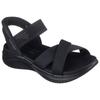 Sandale SKECHERS "ULTRA FLEX 3.0-NEVER BETTER", Damen, Gr. 40, schwarz, Textil, unifarben, sportlich, Schuhe, Freizeitschuh, Schlupfschuh mit Slip-ins Funktion