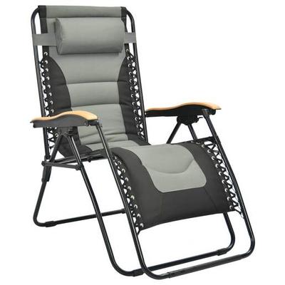 World Famous Sports Massage Zero Gravity Lounge Chair - Black One Size