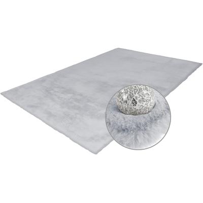 Fellteppich ARTE ESPINA "Rabbit 100" Gr. 3, grau (grau, blau), B:120cm H:45mm L:170cm, Kunstfaser, Teppiche, Fellteppich, Kunstfell, Kaninchenfell-Haptik, supersoft, Hochflorteppich Image