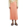 Webrock MARC O'POLO "aus Viskose-Stretch", Damen, Gr. 32, orange (mellow peach), Obermaterial: 96% Viskose, 4% Elasthan; Futter: 100% Nicht verfügbar, unifarben, casual, ausgestellt wadenlang, Röcke