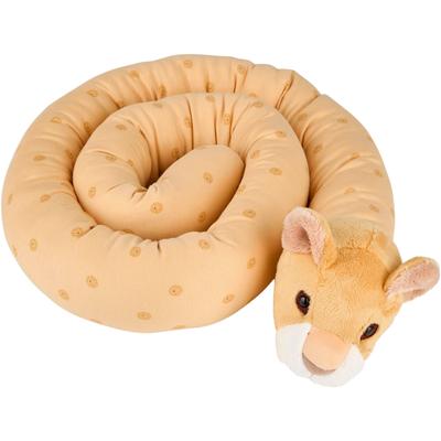 Nestchenschlange STERNTALER "Löwe Leo", gelb (ocker), Obermaterial: 100% Polyester. Obermaterial 2: 100% Baumwolle. Wattierung: 100% Polyester, Bettnestchen