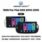 9 Zoll Android 14 2 32GB Autoradio für Fiat 2007 Abarth 2013-2017 Multi midia Video Player Navigation GPS 2din Head Unit Carplay Auto GPS Multimedia Radio, 4-Kern DSP ohne DVD Player, 2Din Stereo