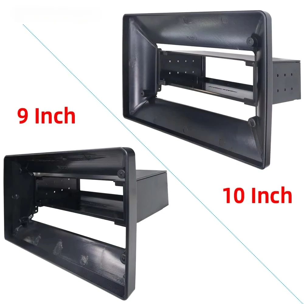 1 Din 9 10 Zoll Universal Auto Stereo Radio Fascia Touchscreen Autoradio Auto MP5 Player Rahmen Platte Adapter Navigation Panel Image