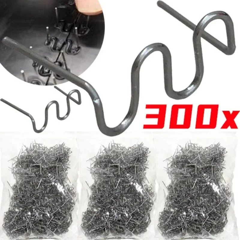 0,8 mm Heißhefter-Heftklammern für Kunststoffschweißer, Kunststoffreparatur, Standard-Vorgeschnittene Heftklammern, Schweißstoßstangen-Auto-Stoßstangenreparatur Image