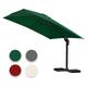 Hengda - Ombrellone offset da giardino, Ombrellone a ombrello - Alu - girevole a 360° - 3 x 3 m