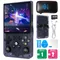 128GB Open Source R36 MAX Retro Handheld Video Game Console 4.0 Inch IPS Screen Linux System 18000+