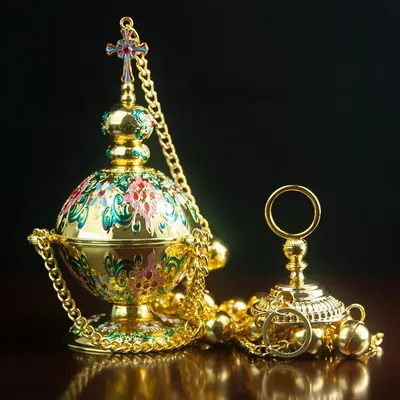 Medieval Classical Family Wall Decoration Eastern Orthodox Church Incense Burner for Religious
