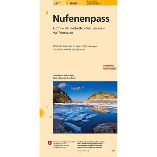 265T Nufenenpass Wanderkarte