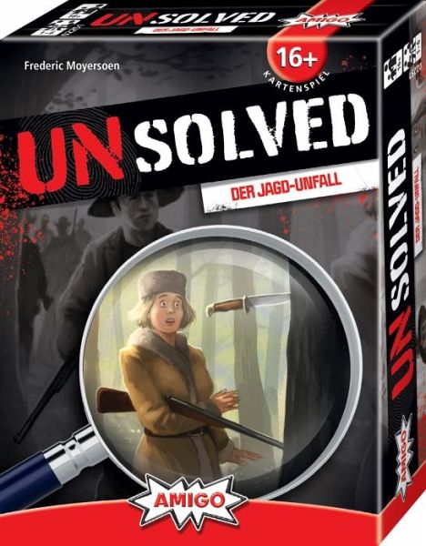 Unsolved - Der Jagd-Unfall (Spiel) - Amigo Spiel und Freizeit