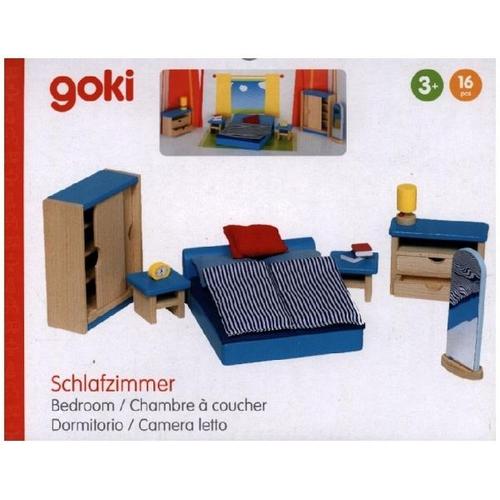 Goki 51906 - Puppenmöbel Schlafzimmer - Gollnest & Kiesel