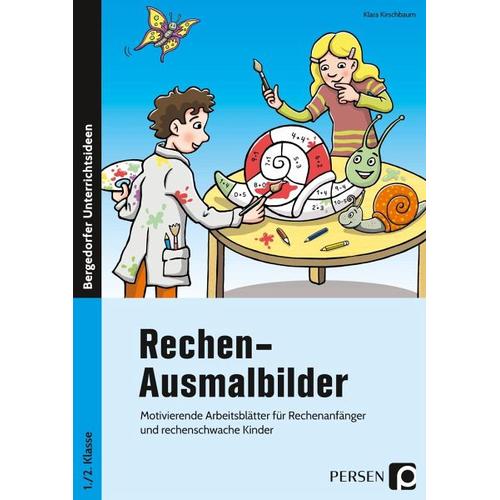 Rechen-Ausmalbilder