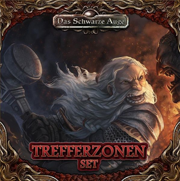 Das Schwarze Auge, Trefferzonen-Set (Spiel-Zubehör) - Ulisses Spiele
