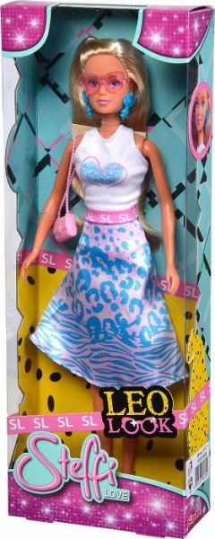 Simba 105733625 - Steffi Love Leo Look, Modepuppe, Ankleidepuppe, 29 cm - Simba Toys