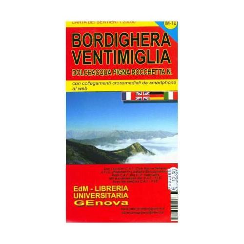 EDM Wanderkarte Bordighera, Ventimiglia