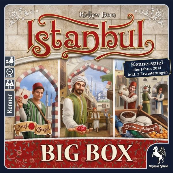 Istanbul Big Box (Spiel) - Pegasus Spiele