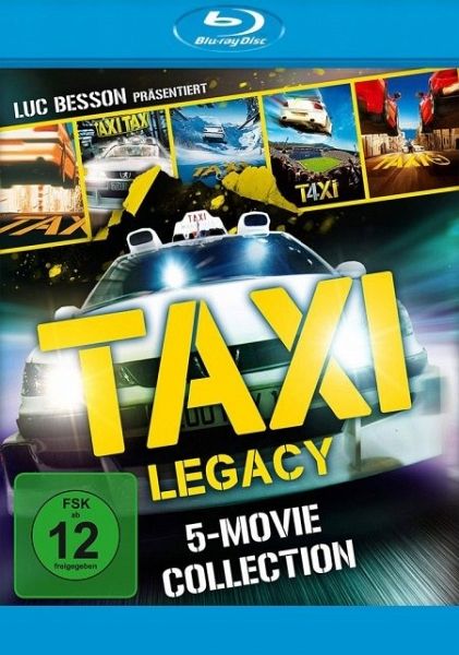 Taxi Legacy - 5 Movie Collection BLU-RAY Box (Blu-ray Disc) - Universum Film