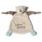 NICI 40041 - My First Nici, Schmusetuch Bär, Kuscheltier, Botschaft und Bildmotiv gestickt, kleiner Spatz, 25 x 25 cm - NICI GmbH
