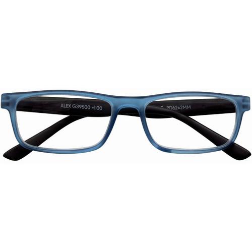 Lesebrille ALEX, blau, +2.00 dpt