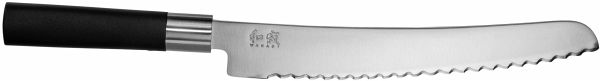KAI Wasabi Black Brotmesser 23,0cm