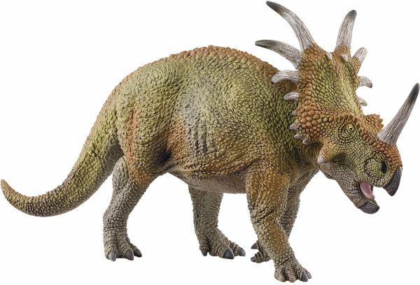 Schleich 15033 - Dinosaurs, Styracosaurus, Tierfigur, Länge: 19,3 cm - Schleich