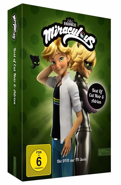 Miraculous - Best of Cat Noir & Adrien, 2 DVD (DVD) - Edel Music & Entertainment CD / DVD