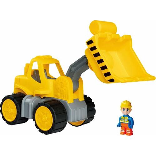 BIG 800054837 - BIG-Power-Worker Radlader + Figur, Sandspielzeug - Big