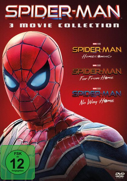Spider-Man-Homecoming/Far From Home/No Way Home (DVD) - Sony Pictures Home Entertainment (SPHE)