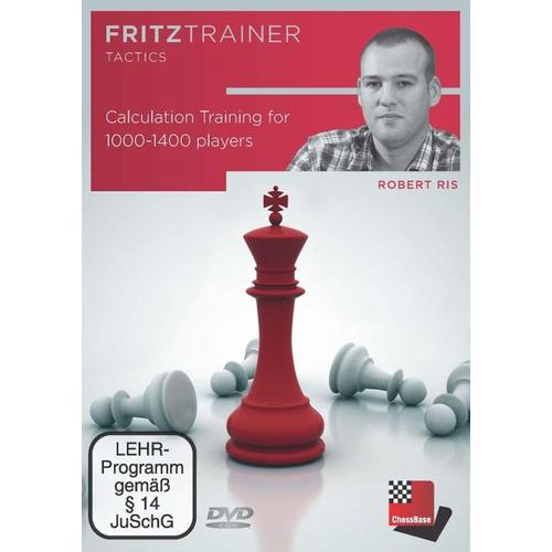 Calculation Training for 1000-1400 players, DVD-ROM - ChessBase Image