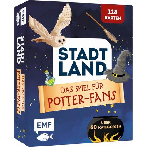 Kartenspiel: Stadt, Land, ... Das inoffizielle Spiel für Harry Potter-Fans mit 128 Karten - Edition Michael Fischer