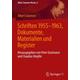Schriften 1955-1963, Dokumente, Materialien und Register - Albert Salomon