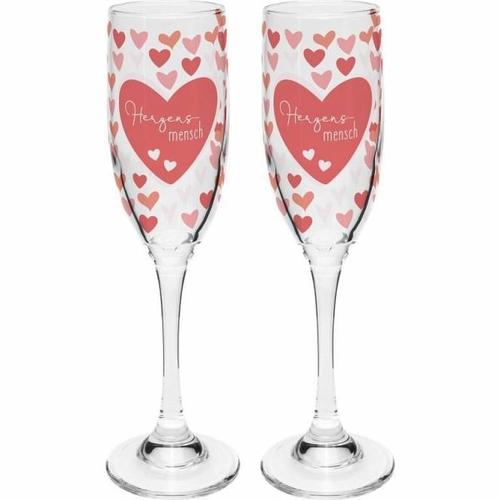 Sektglas Set Motiv 