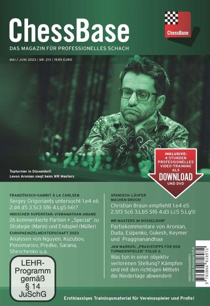 ChessBase Magazin 213, m. 1 Buch (PC) - ChessBase