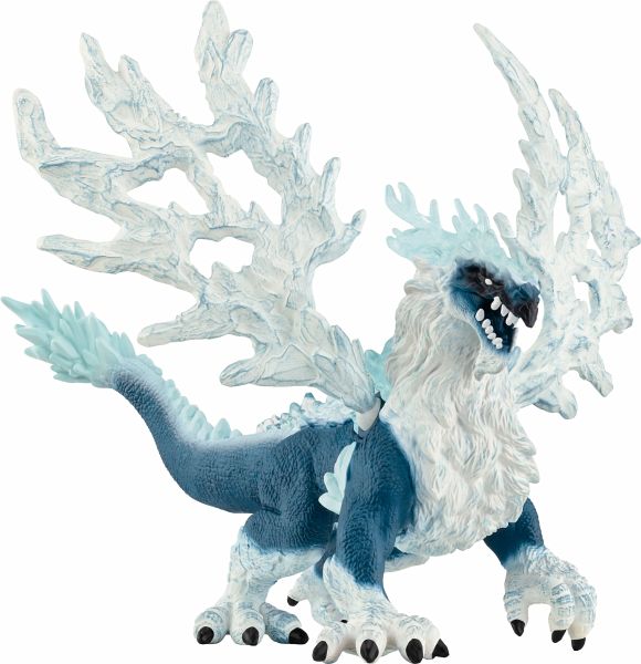 Schleich 70790 - Eldrador, Eisdrache, Spielfigur, Länge: 20 cm - Schleich