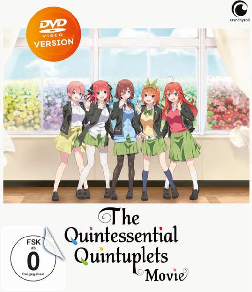 The Quintessential Quintuplets - The Movie High Definition Remastered (DVD) - Crunchyroll