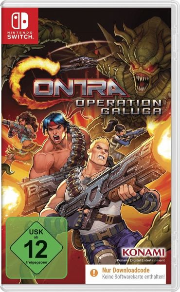 Contra: Operation Galuga (Nintendo Switch - Code In A Box) - Konami