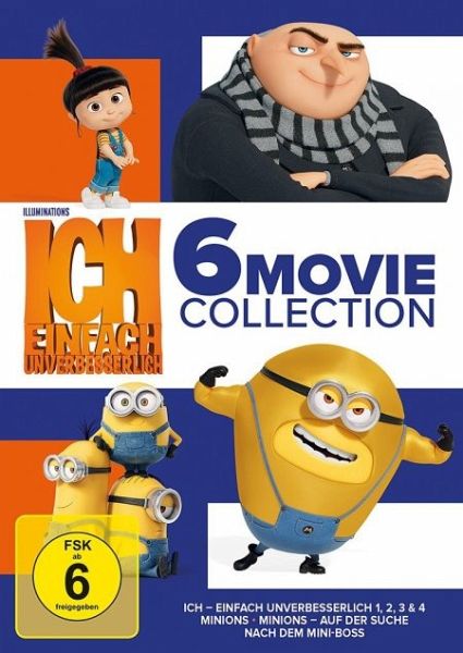 Ich einfach unverbesserlich & Minions - 6-Movie Collection (DVD) - Universal Pictures Video