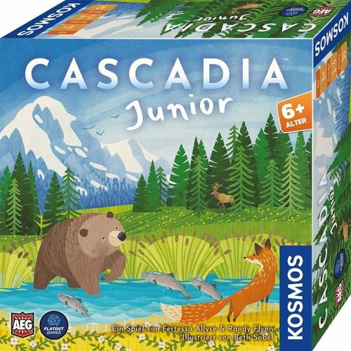 KOSMOS 684884 - Cascadia Junior, Legespiel, Strategiespiel - Kosmos Spiele
