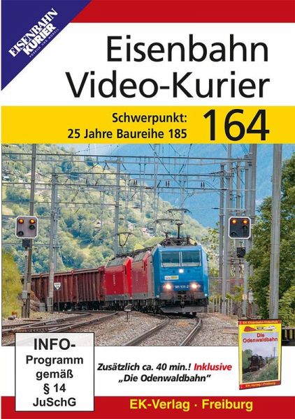 Eisenbahn Video-Kurier 164, 1 DVD (DVD) - EK-Verlag