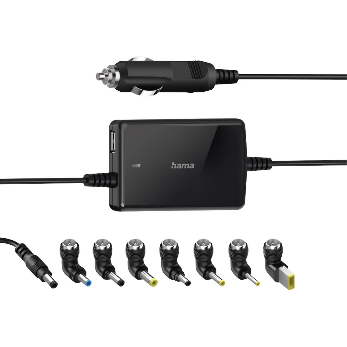 Hama Universal-Notebook-Netzteil 00200008 KFZ Image