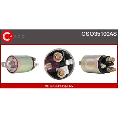 CASCO Magnetschalter, Starter Universal 12V für MITSUBISHI ONAN NISSAN M371X45971 23343-05E10 M372X00171 CSO35100AS Image
