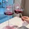 Hello Kitty Crystal Red Wine Glass Lead-Free Durable Champagne Glass Elegant for Formal Occasions Cup Couples Wine Glass Set