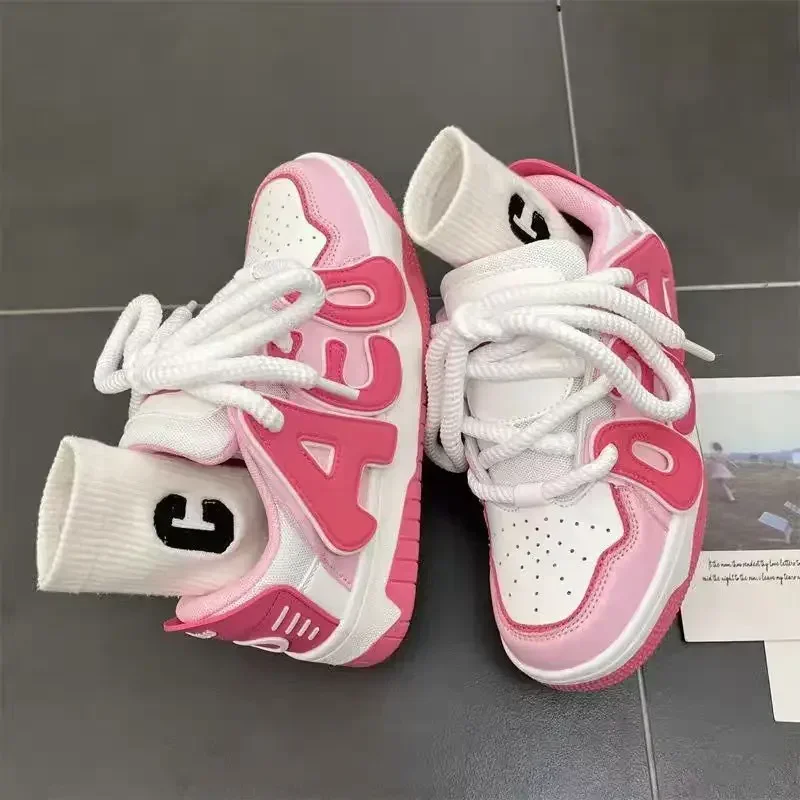 Sport Koreanische Frau Schuhe Turnschuhe Sportschuhe für Frauen Frühling Herbst Angebote Mode 2025, Neue Tägliche Routine Y2k Original H
